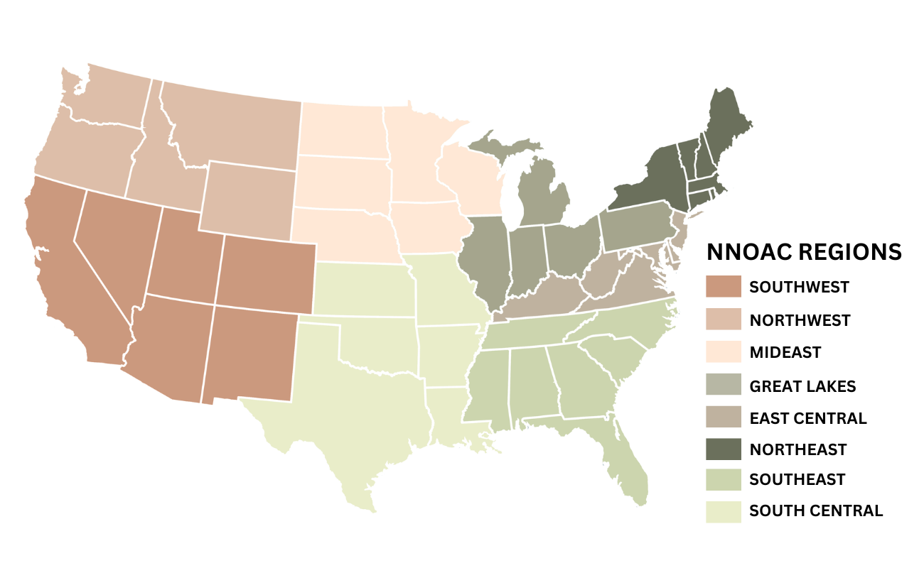 NNOAC Regions